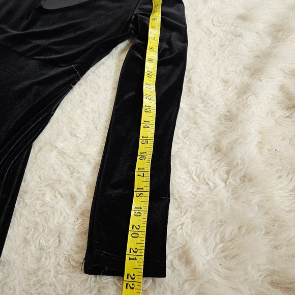 Tiana B. Women's Black Velvet Long Sleeves Midi Dress Size S - Picture 5 of 7